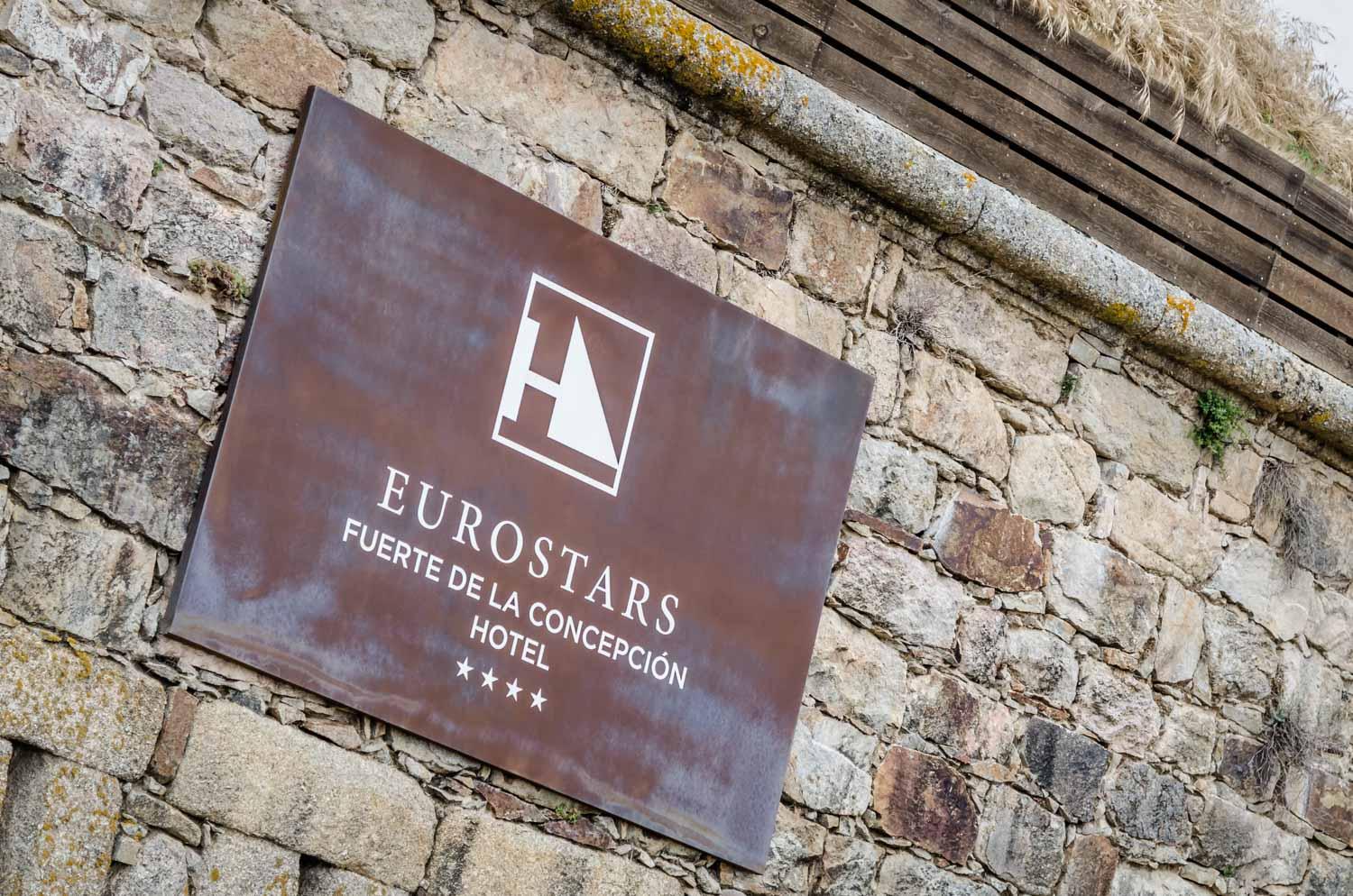 Eurostars Fuerte De La Concepcion Hotell Aldea Del Obispo Eksteriør bilde